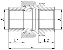 لاكور سن داخلي (أنثى) نحاسي HS330-013