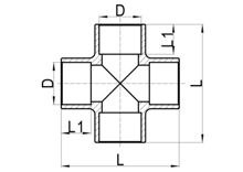 صليبة عادية (مستوية) C×C×C×C،  HS110-007