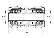 لاكور مستقيم متساوي C×C، HS210-001