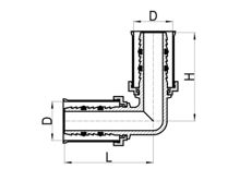 كوع متساوي، HS220-005