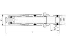 وصلة فوهة رش قابلة للضبط، HS320-008